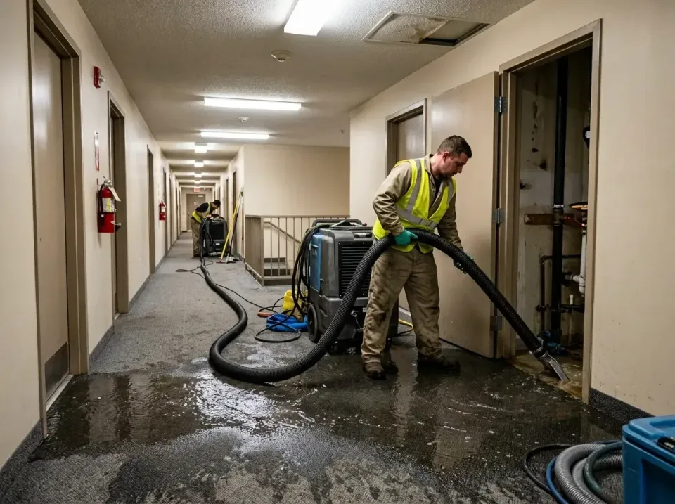 multi-unit-apartment-hallway-f-005 — frequently asked questions, Emergency Burst Pipe Water Extraction & Removal in Rocklin,…